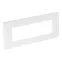 Рамка тройная Modul45 (универс., 84x185 мм, белый)