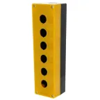 Корпус КП106 пластиковый 6 кнопок желтый