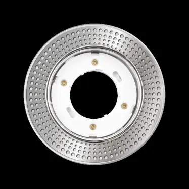 Светильник светодиодный ДВО-15W встраиваемый под лампу GX53 декоративный с доп. подсветкой MN22 хром без лампы