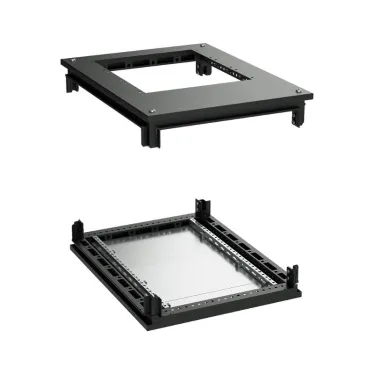 Крыша с фланцем и основание для 19'' IT-CQE 800x1000. RAL9005