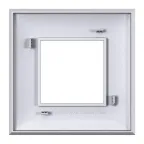 Avanti Рамка ARTLEBEDEV Закаленная сталь 2 модуля