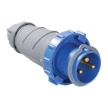 Вилка переносная ССИ-033 63А-6ч/200-250В 2Р+РЕ IP67 MAGNUM