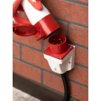 Вилка стационарная 515 3Р+РЕ+N 16А 380В IP44 PROxima