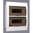 Щит распределительный встраиваемый ЩРВ-П-24 IP41 пластиковый прозрачная дверь