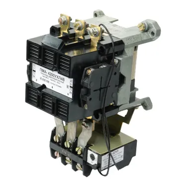 Пускатель электромагнитный ПМА-4200 УХЛ4 В, 110В, 2з+2р, 63А, нереверсивный, с реле РТТ-221П 53,5-63,0А, IP00