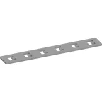 Соединитель прямой серебро для низковольтного встраиваемого шинопровода