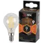 Лампа светодиодная F-LED P45-9w-827-E14 (филамент, шар, 9Вт, тепл, E14) (10/100/4000)