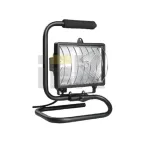 Прожектор ИО500П(переноска) галогенный черный IP54 IEK