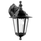 Светильник НБУ-100w вниз,Е27,IP44,чер.Feron