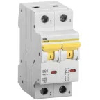 Выключатель автоматический ВА47-60M 2Р 63А 6кА B