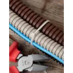 Хомут P6.6 стандартный белый 4.6x120 (100шт) FlexLock PROxima