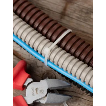 Хомут P6.6 стандартный белый 4.6x120 (100шт) FlexLock PROxima