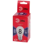 Лампа светодиодная LED P45-8W-865-E27 R (диод, шар, 8Вт, хол, E27) (10/100/3600)