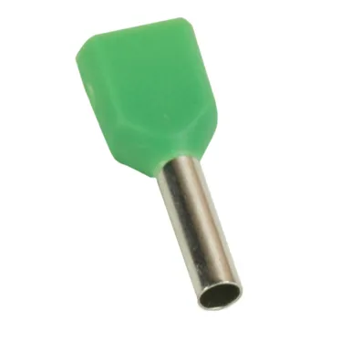 Наконечник штыревой втулочный под два провода НШвИ2 OptiKit T-Shv2-PVC- 1,0-8 (100шт)