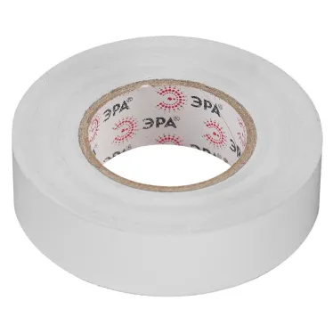 Изолента ПВХ 15мм*20м белая (10/200/8000)
