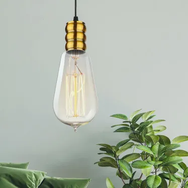 Подсветка декоративная Накладной цоколь Е27 провод 1 м цвет медь PL13 E27 - 3 GB