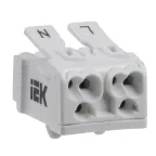 Клемма пружинная соединительная КСПн2-L+N