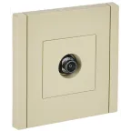 FORTE@PIANO Розетка TV оконечная FP428 ваниль IEK