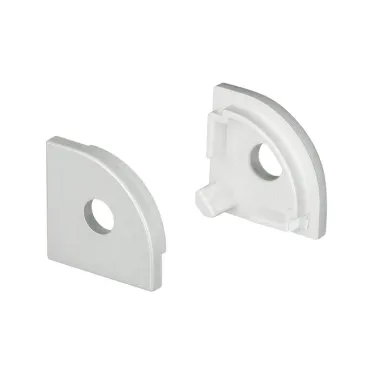 Заглушка SL-KANT-H16 ROUND с отверстием (ARL, Пластик)