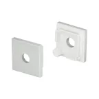 Заглушка SL-KANT-H16 SQUARE с отверстием (ARL, Пластик)