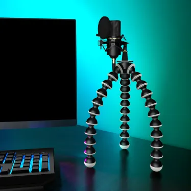 Гибкая тренога для установки кольцевого светильника 1/50 | RL101 | Gauss