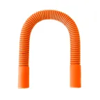 Поворот гибкий гофрированный универсальный оранжевый d32 мм (15шт/75шт уп/кор)