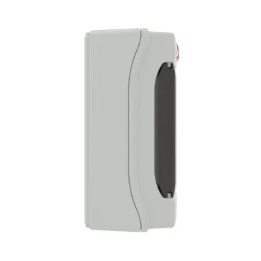 Щит настенный с дверцей 8 модулей IP65 серый с клеммным блоком 63А