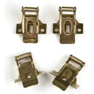 Комплект крепежных скоб на пружинах (4шт.) для гипсокартона UFL-F04 SILVER 150 POLYBAG | UL-00001479 | Uniel