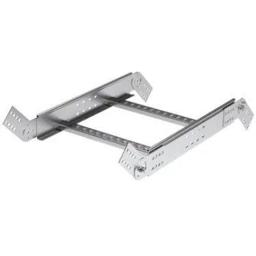 Угол вертикальный шарнирный 100х500 универсальный в комплекте с креп. эл. и соед. пластинами, необходимыми для | LE1005KHDZ | DKC