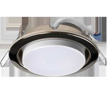 Светильник встраиваемый под лампу GX53 PGX53 10639.7 никель глянцевый