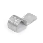 Скоба металлическая однолапковая СМО 16-17 для монтажного пистолета (без отверстий)