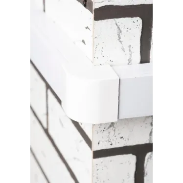 Угол внешний (40х16) (4 шт) Plast Белый