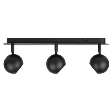 Светильник настенно-потолочный спот OL36-3 BK MR16 GU10 IP20 черный