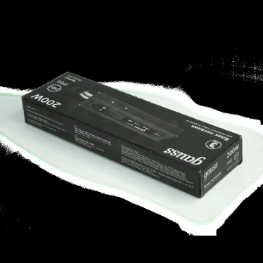 Блок питания для светодиодной ленты 200 Вт AC 100-264В Uвых 24В IP66 249х72х33мм Black Gauss