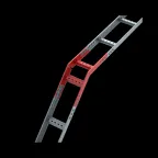 Угол лестничный верт. внеш. 45 гр. 70х200х1,5 мм