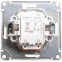 W59 Переключатель одноклавишный с подсв. 10АХ, механизм, белый