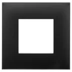 Avanti Рамка ARTLEBEDEV Черный матовый 2 модуля