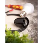 Патрон карболитовый подвесной Е27 черный без Наклейки PROxima