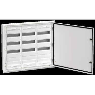 TITAN 5 Корпус металлический ЩРв-144 (3х48) 755х885х130мм IP31 белый (две двери)