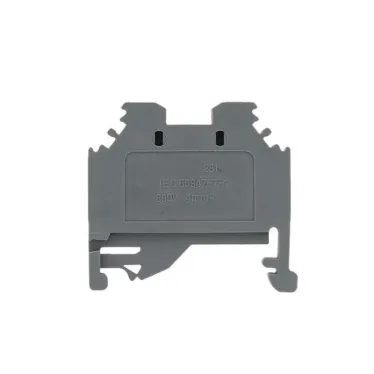 Колодка клеммная самозажимная JXB-S-6 41А серая PROxima