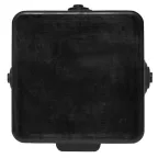 Коробка распаячная КМР-030-036, 4 мембранных ввода (65х65х50) чёрная