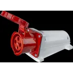 Розетка NCA-SR134-63-380 стационарная наружная 63А 3P+PE IP54