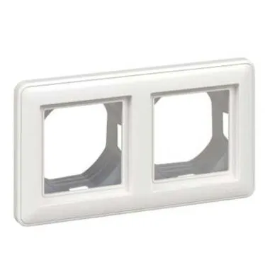W59 Рамка 2 поста IP44 белая