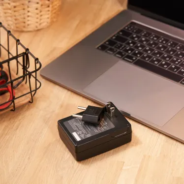 Сетевой переходник плоский "Тефаль" черный PROCONNECT Индивидуальная упаковка 1 шт | 11-1042-9 | PROconnect