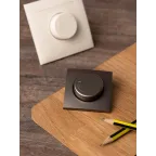 Валенсия лицевая панель светорегулятора 600W 220В графит