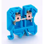 Зажим наборный 100А 16 мм.кв ЗН-101 синий