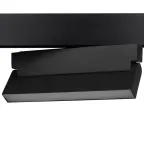 Светильник трековый магнитный TRM20-2-22-12W3K-B для системы NOVA 48V 12Вт 3000К заливающий свет черный