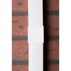 Соединитель (25х25) (4 шт) Plast PROxima белый