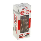 Шуруп универсальный 5х100 потайная головка, остроконечный, желтопассивированный (100шт) - коробка