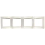 Рамка на 4 поста шампань 15